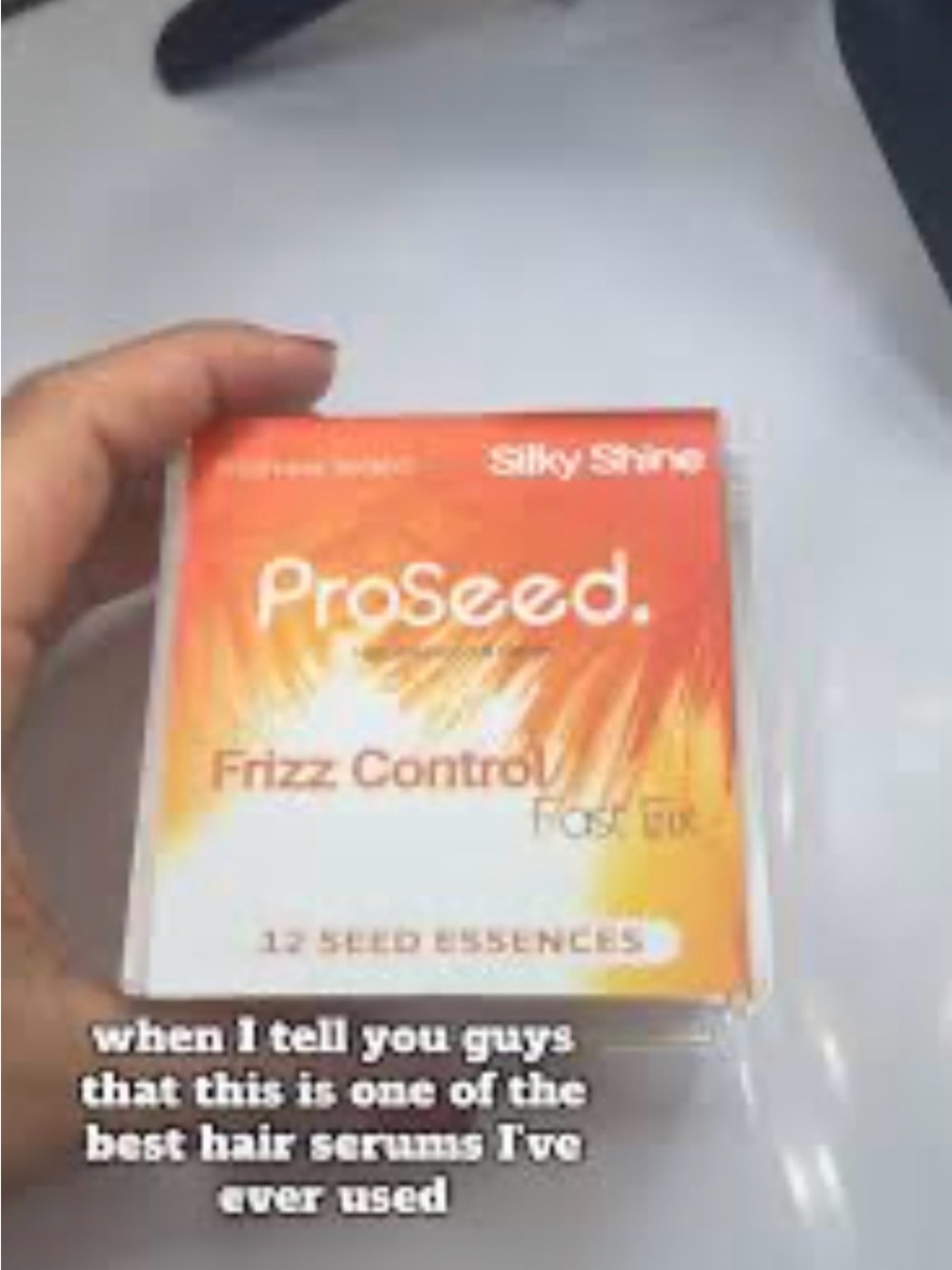 ProSeed Hair Double Lock Serum is designed to control frizz and add shine